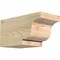Ekena Millwork Newport Rough Sawn Rafter Tail, Douglas Fir, 6"W x 6"H x 12"L RFT06X06X12NEW00RDF - alternate 1